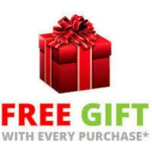 FREE GIFT WITH EVERY PURCHASE
